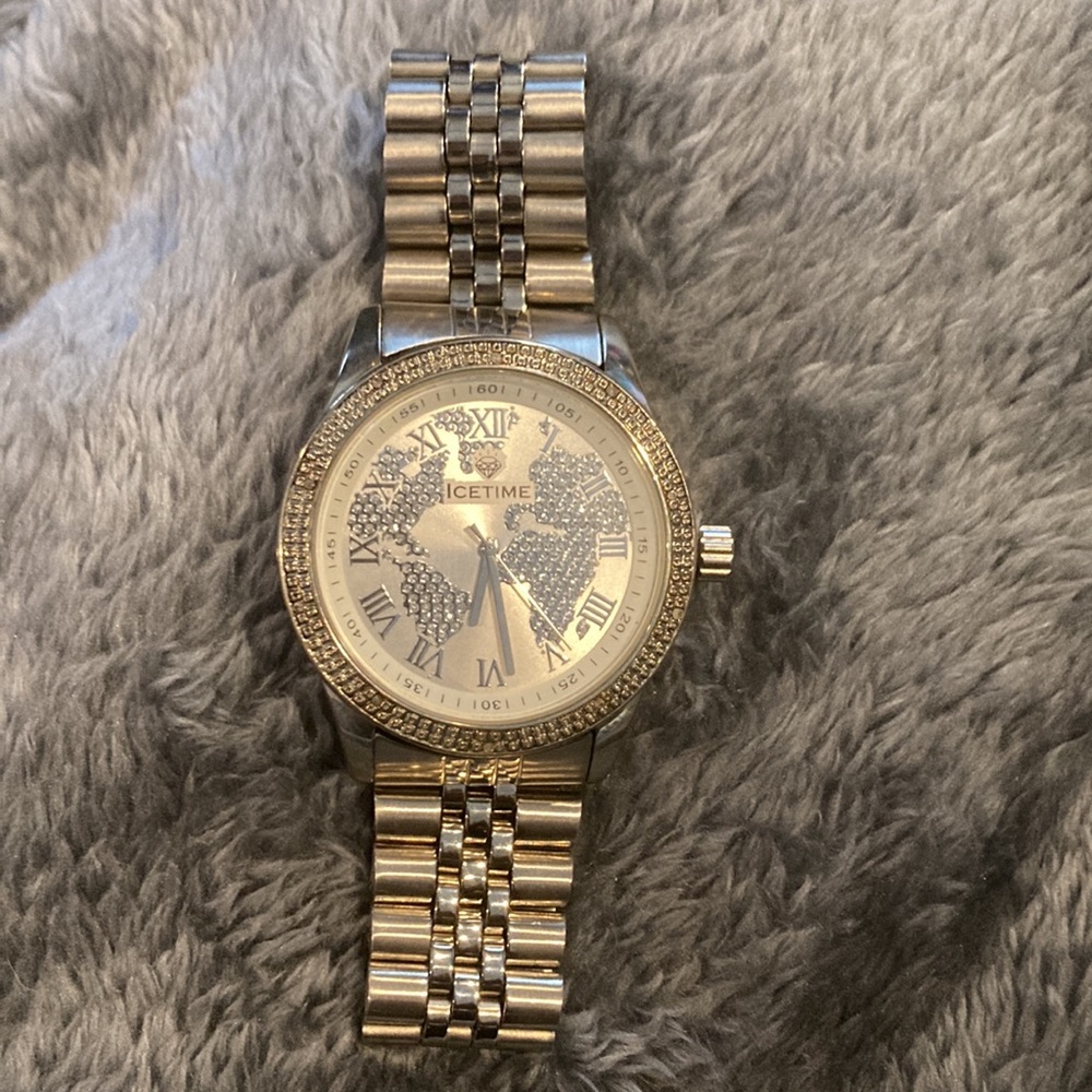 NWT ICETIME MENS 10” WRIST, DRESS WATCH